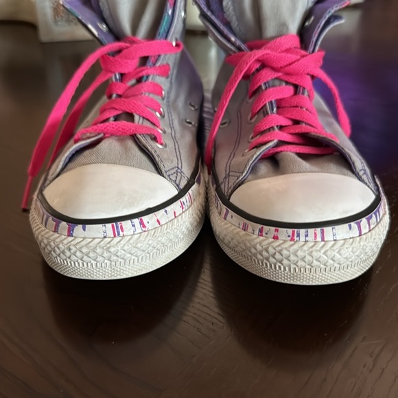 Converse Chuck Taylor All Star Back Zip Lucky Stone Sneakers - Picture 4 of 7